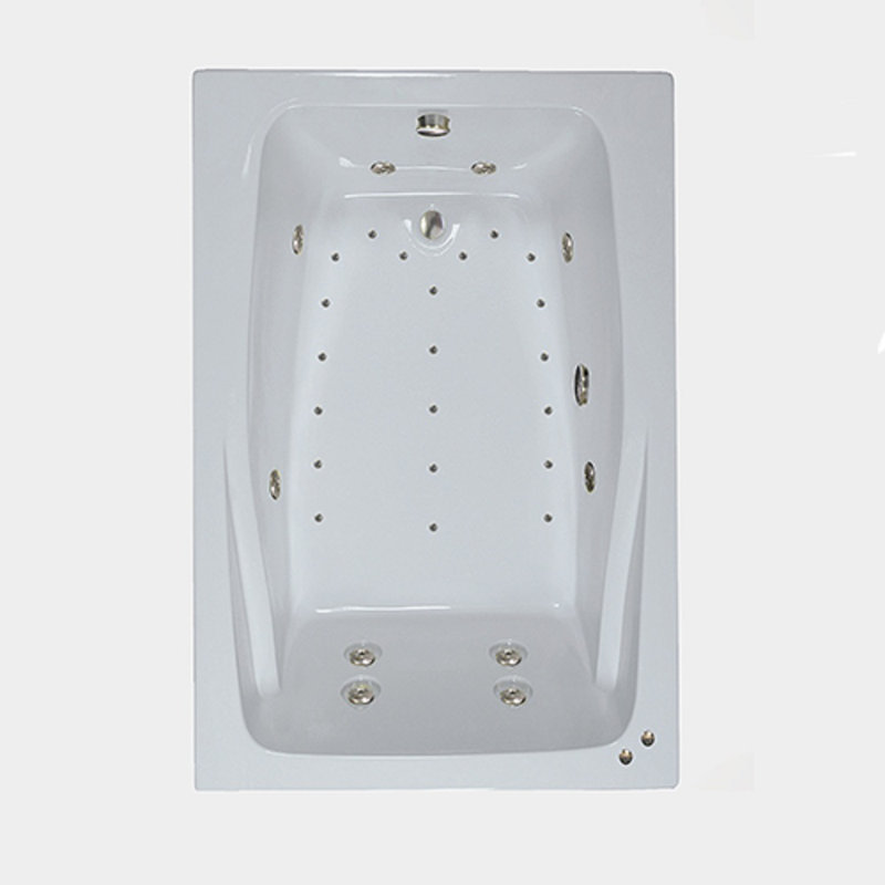 WaterTech 59.75'' x 47.75'' DropIn Acrylic Bathtub Wayfair